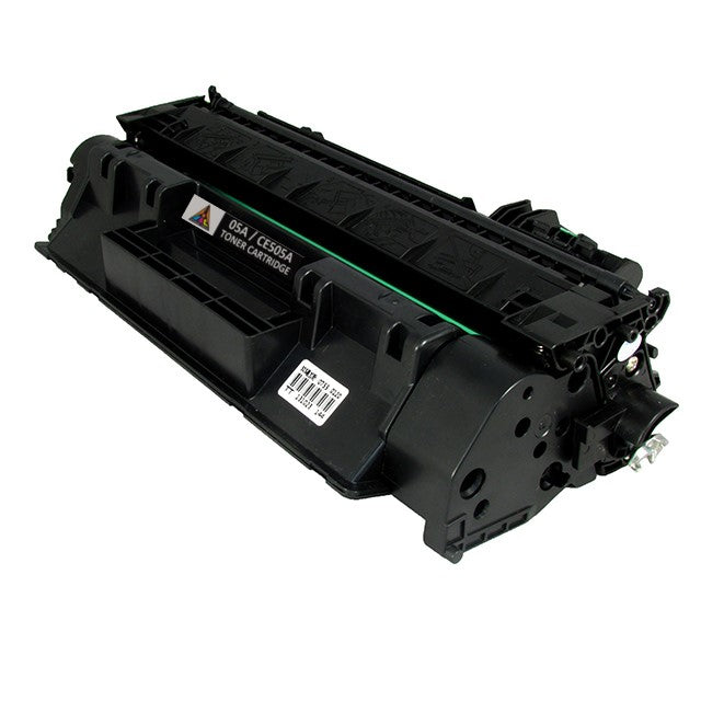 ImageInfo 05A / CE505A Compatible Black Toner Cartridge Compatible for HP Laserjet P2032, P2035, P2035n, P2055, P2055d, P2055dn, P2055X and Canon LBP 6300, 6650 SIDE