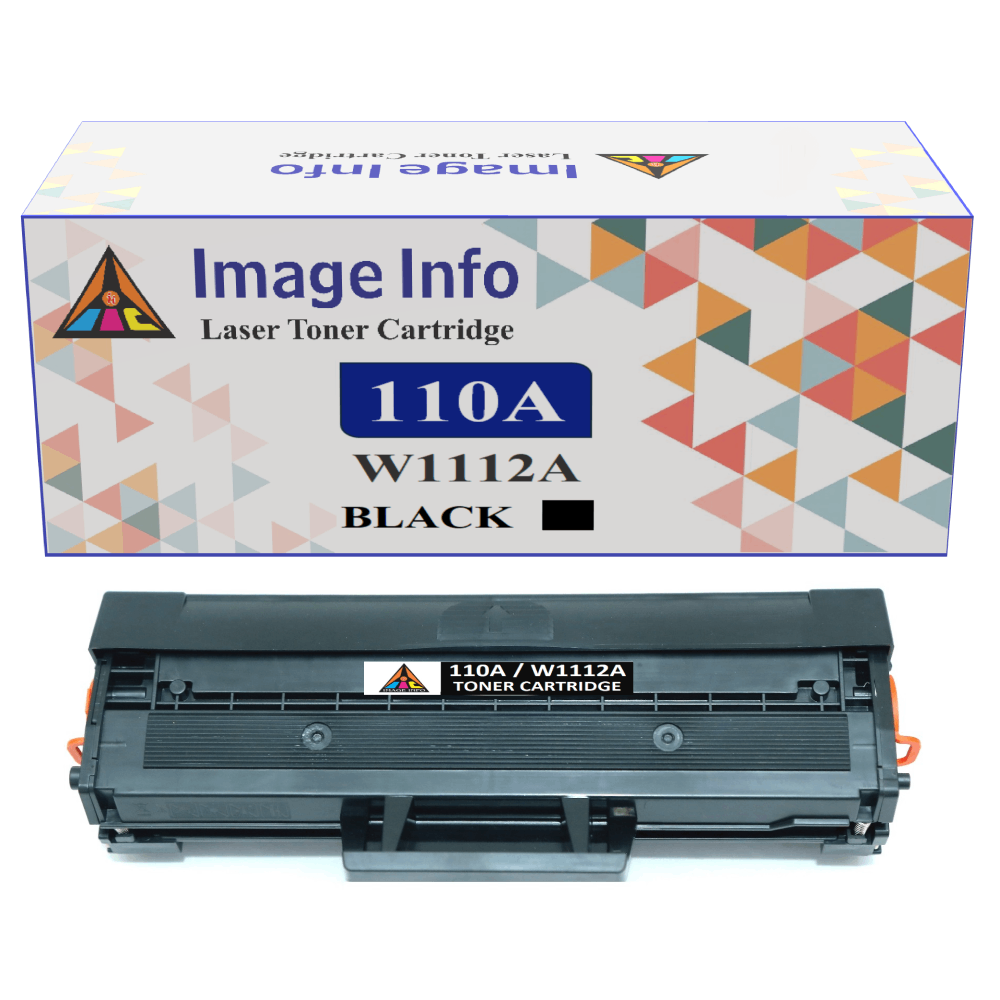 ImageInfo 110A Toner Cartridge Black for HP W1112A Compatible MAIN