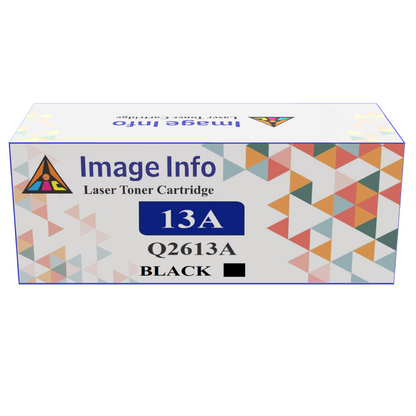 ImageInfo 13A Black Toner Cartridge for HP Q2613A Compatible.