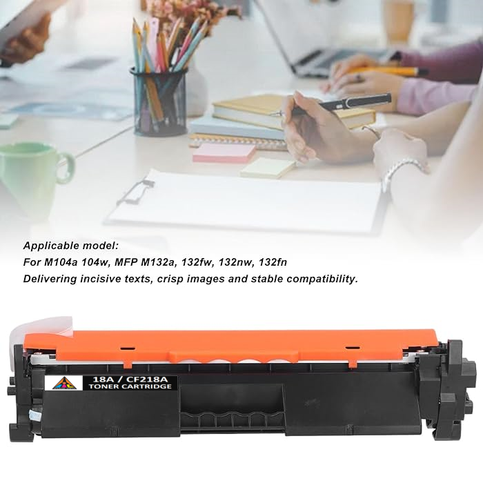 ImageInfo 18A Toner Cartridge Compatible For HP 18A / CF218A Black Toner Cartridge For Use In HP LaserJet Pro M104, M104a M104w, HP LaserJet Pro MFP M132, MFP M132a, 130fn, 130fw, 132nw, M132snw Printers LIST