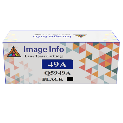 ImageInfo 49A Black Toner Cartridge for HP Q5949A Compatible 