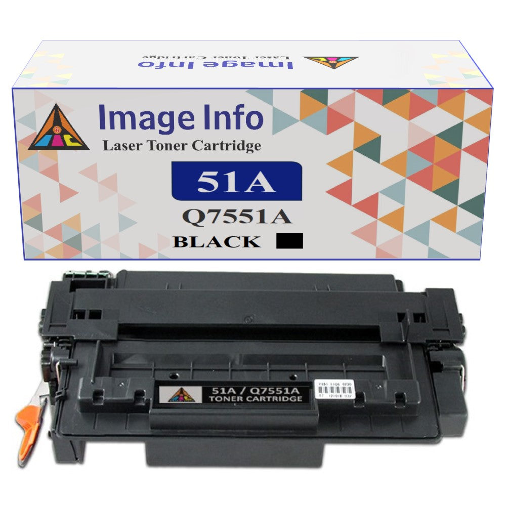 51A Black / Q7551A Compatible Toner Cartridge for HP P3005, P3005d, P3005n, P3005dn, P3005x, M3027, M3027x, M3035, M3035xs