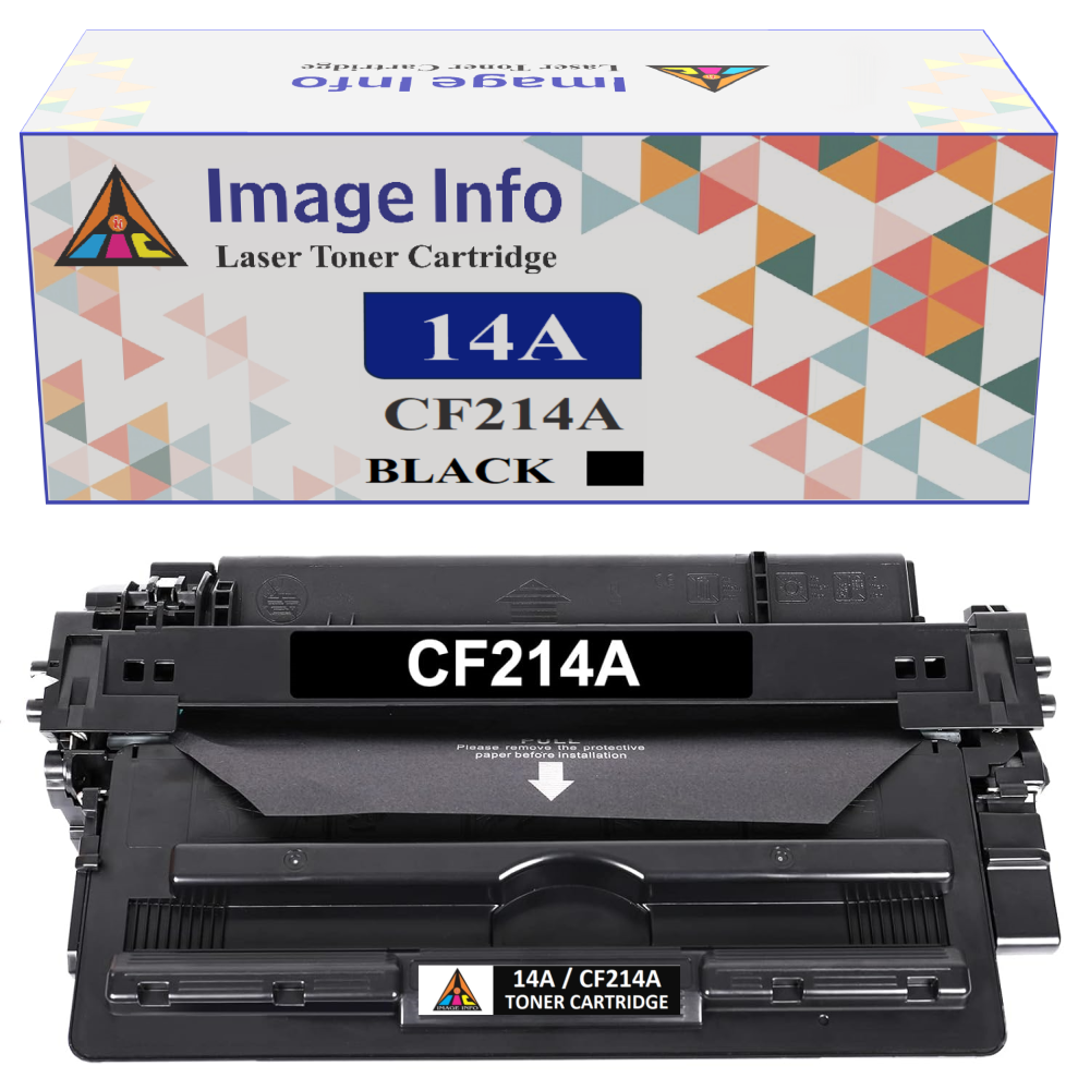 CF214A 14A Black High-Yield Toner Cartridge 1-Pack Compatible for HP Enterprise MFP 700 M712 M712n M725 M725dn M712dn M725f M725z M712xh M725z M712 M725 Series Printer