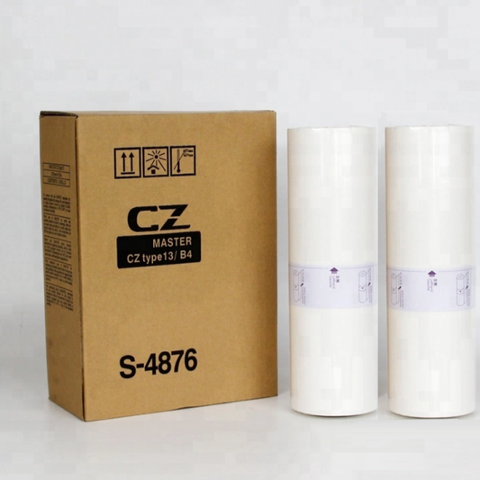 ImageInfo S-4876 Master Roll B4 Size For Riso CZ1860 / CZ180 / CV100 Digital Duplicator - Twin Pack