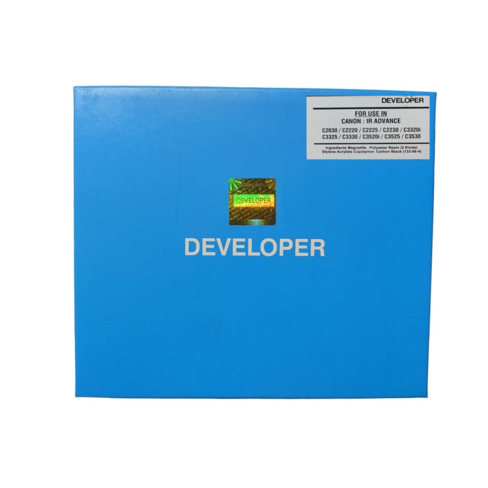 Developer Powder Cyan For Canon imageRUNNER ADVANCE IR C2030 / C2230 / C2225 / C3320i / C3325 / C3330 / C3520i / C3525 / C3530 Color Copier Machine