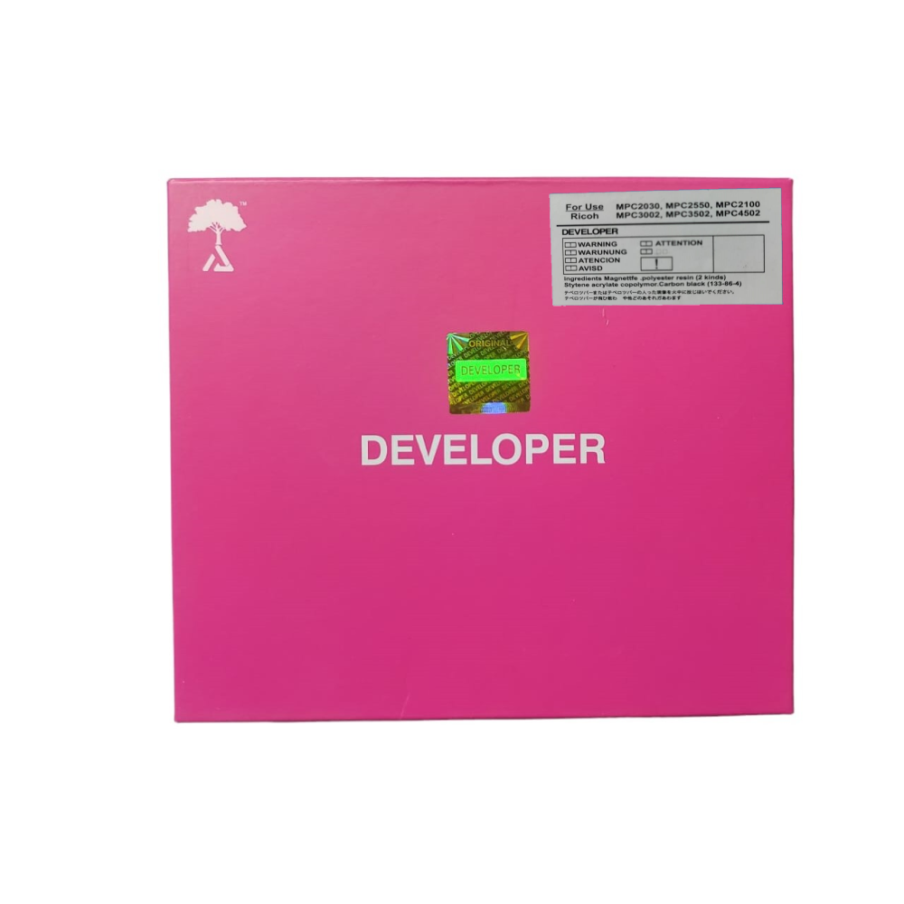 Developer Powder Magenta For Ricoh Aficio MP C2030 / C2050 / C2550 / C2100 / C3002 / C3502 / C4502 / C5502 Color Copier Machine