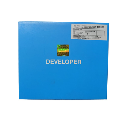 Developer Powder Cyan For Ricoh Aficio MP C2030 / C2050 / C2550 / C2100 / C3002 / C3502 / C4502 / C5502 Color Copier Machine