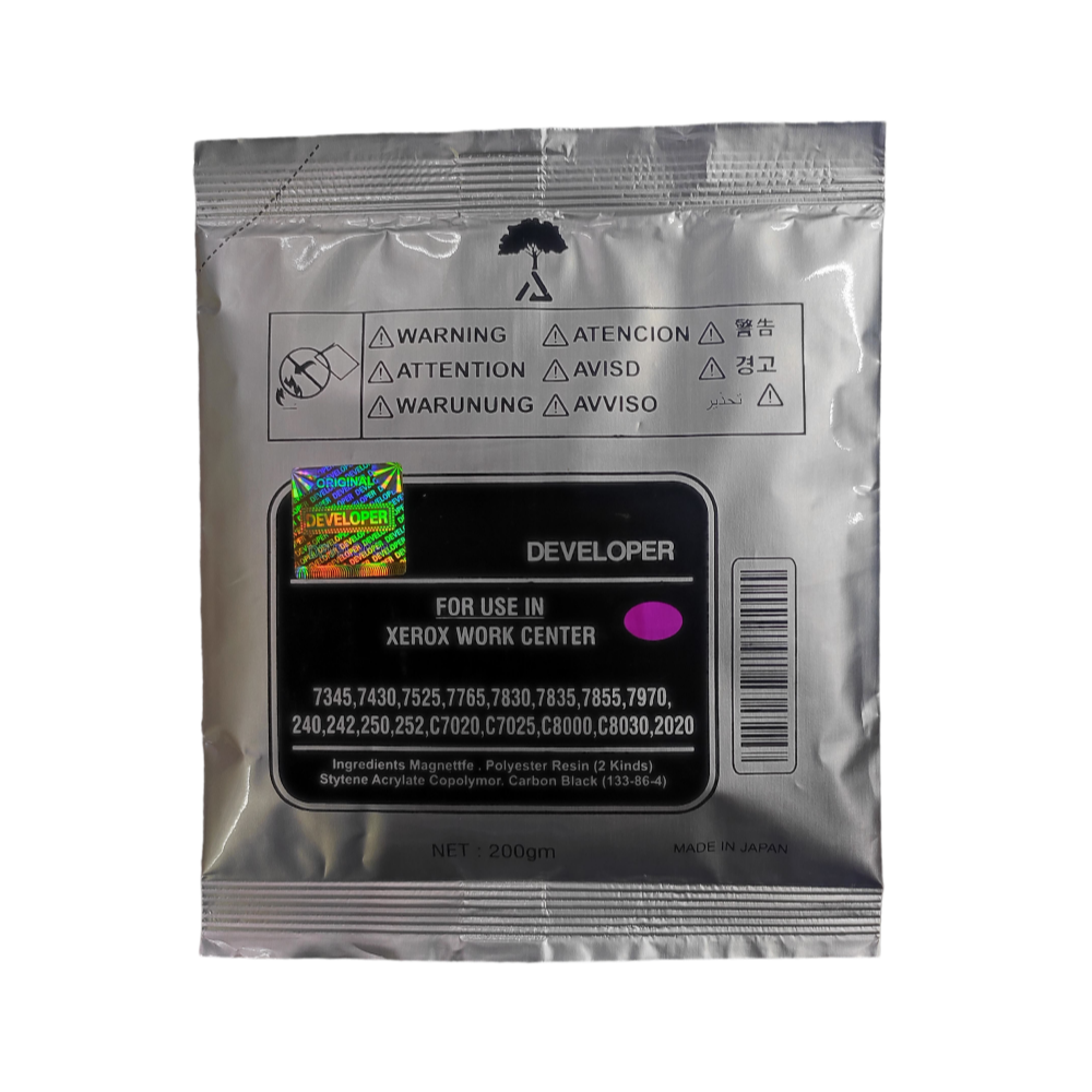 Developer Toner Powder Magenta For Xerox WorkCentre 7345, 7430, 7525, 7765, 7830 , 7835, 7855, 7970, C7020, C7025, C8000, C8030, SC2020 Color Copier Machine2