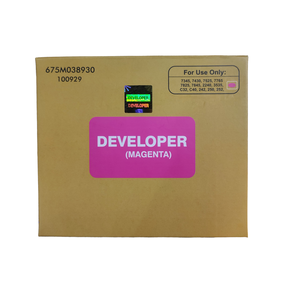 Developer Toner Powder Magenta For Xerox WorkCentre 7345, 7430, 7525, 7765, 7830 , 7835, 7855, 7970, C7020, C7025, C8000, C8030, SC2020 Color Copier Machine