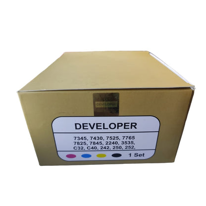 Developer Toner Powder Black For Xerox WorkCentre 7345, 7430, 7525, 7765, 7830 , 7835, 7855, 7970, C7020, C7025, C8000, C8030, SC2020 Color Copier Machine