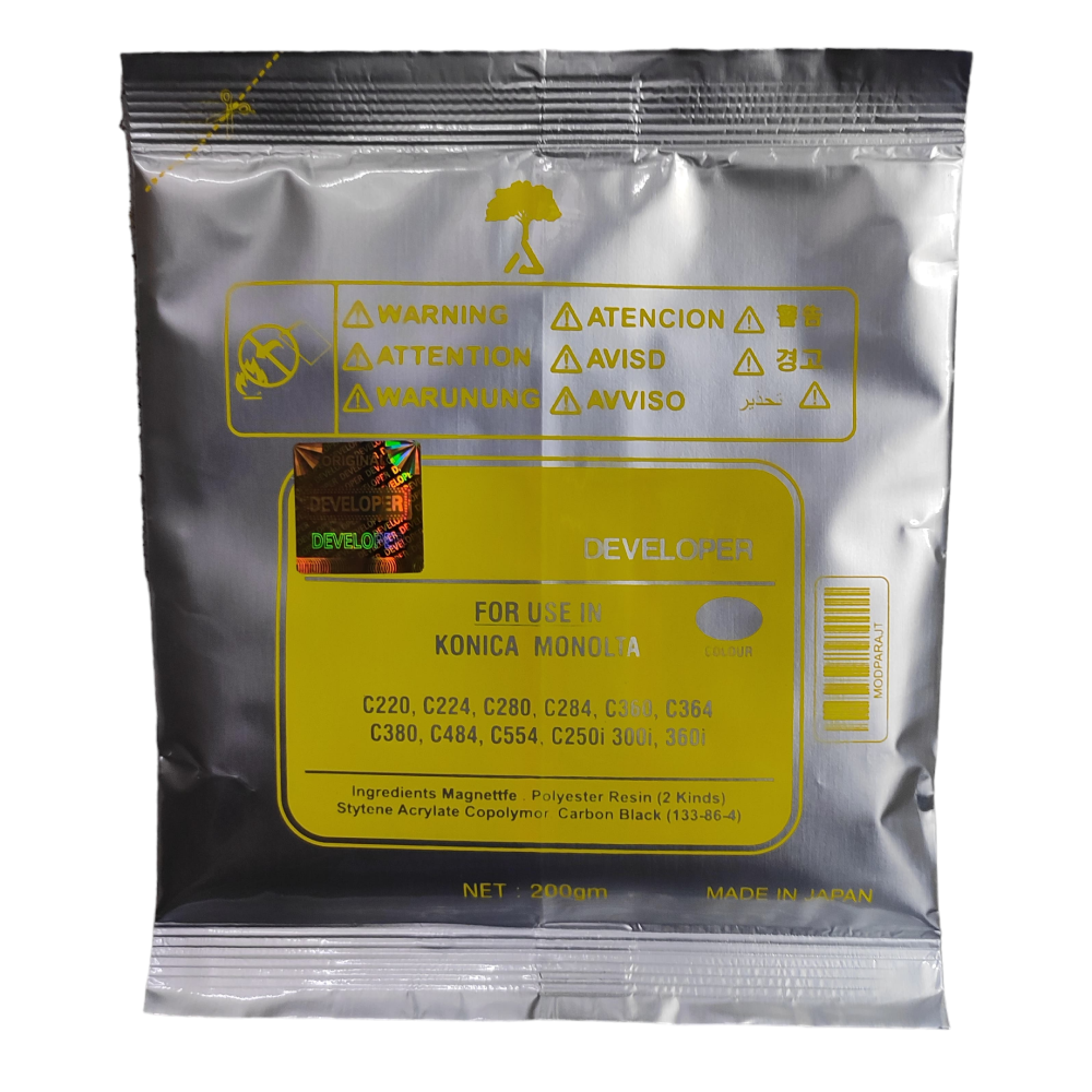 Developer Toner Powder Yellow For Konica Minolta Bizhub C220 / C360 / C454E / C360I / C226 Color Laser Multifunction Printer2