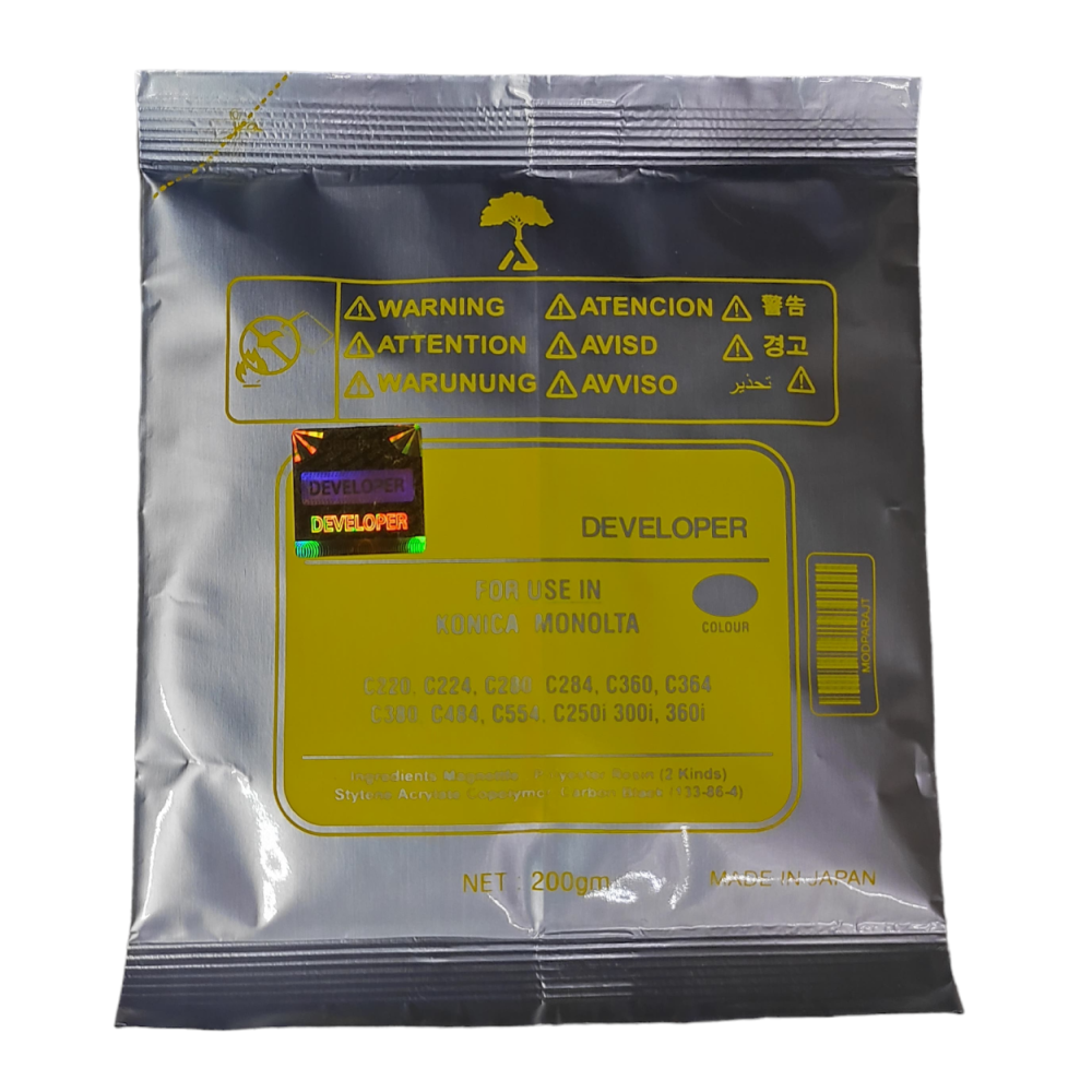 Developer Toner Powder Yellow For Konica Minolta Bizhub C220 / C360 / C454E / C360I / C226 Color Laser Multifunction Printer5