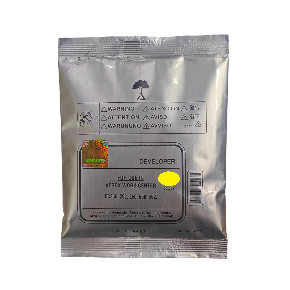 Developer Toner Powder Yellow For Xerox DocuColor DC 240, 242, 250, 252, 260, 550, 552, 560, 570, 700, 700i Color Copier Machine2