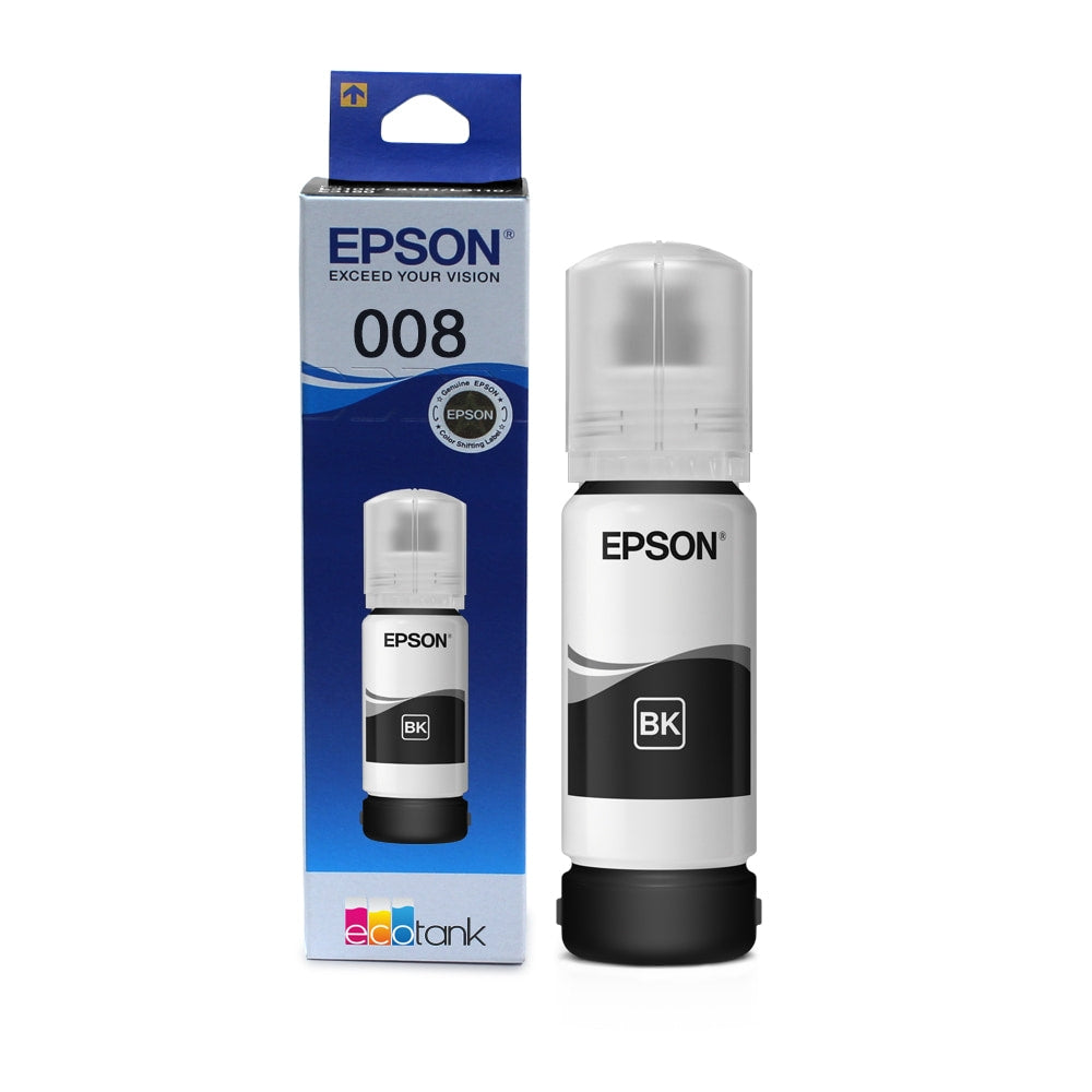 Epson 008 Black Genuine Ink Bottle 127 ml