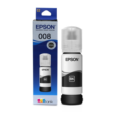 Epson 008 Black Genuine Ink Bottle 127 ml