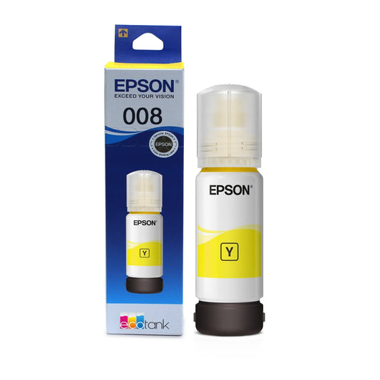 Epson 008 / T06G Yellow Genuine Ink Bottle 70 ml