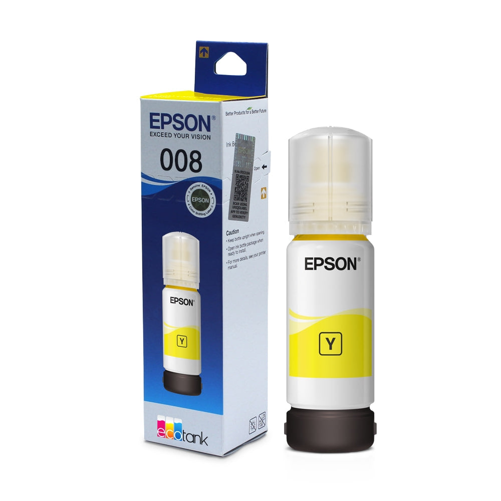 Epson 008 / T06G Yellow Genuine Ink Bottle 70 ml