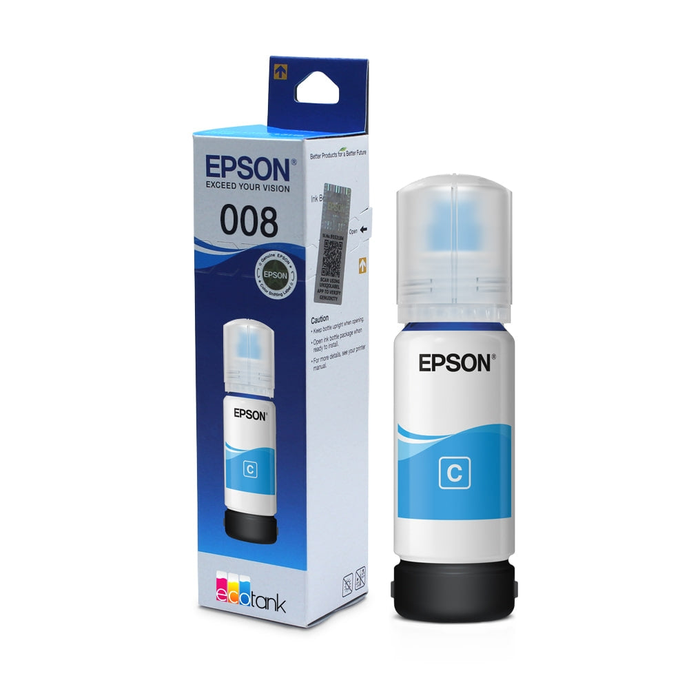 Epson 008 / T06G Cyan Genuine Ink Bottle 70 ml