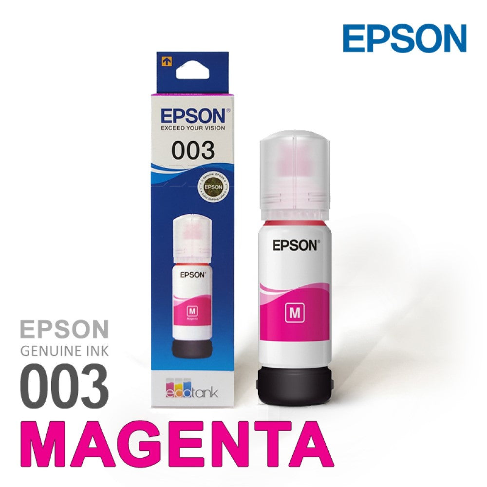 Epson 003 Magenta Genuine Ink Bottle 65 ml