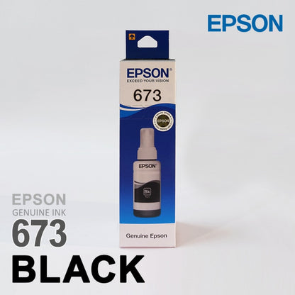 Epson T6731 / 673 Black Genuine Ink Bottle 70 ml