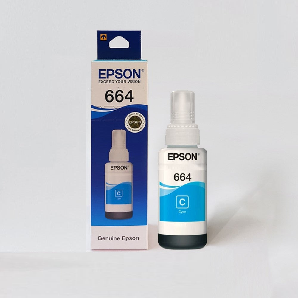 Epson T6642 / 664 Cyan Genuine Ink Bottle 70 ml original