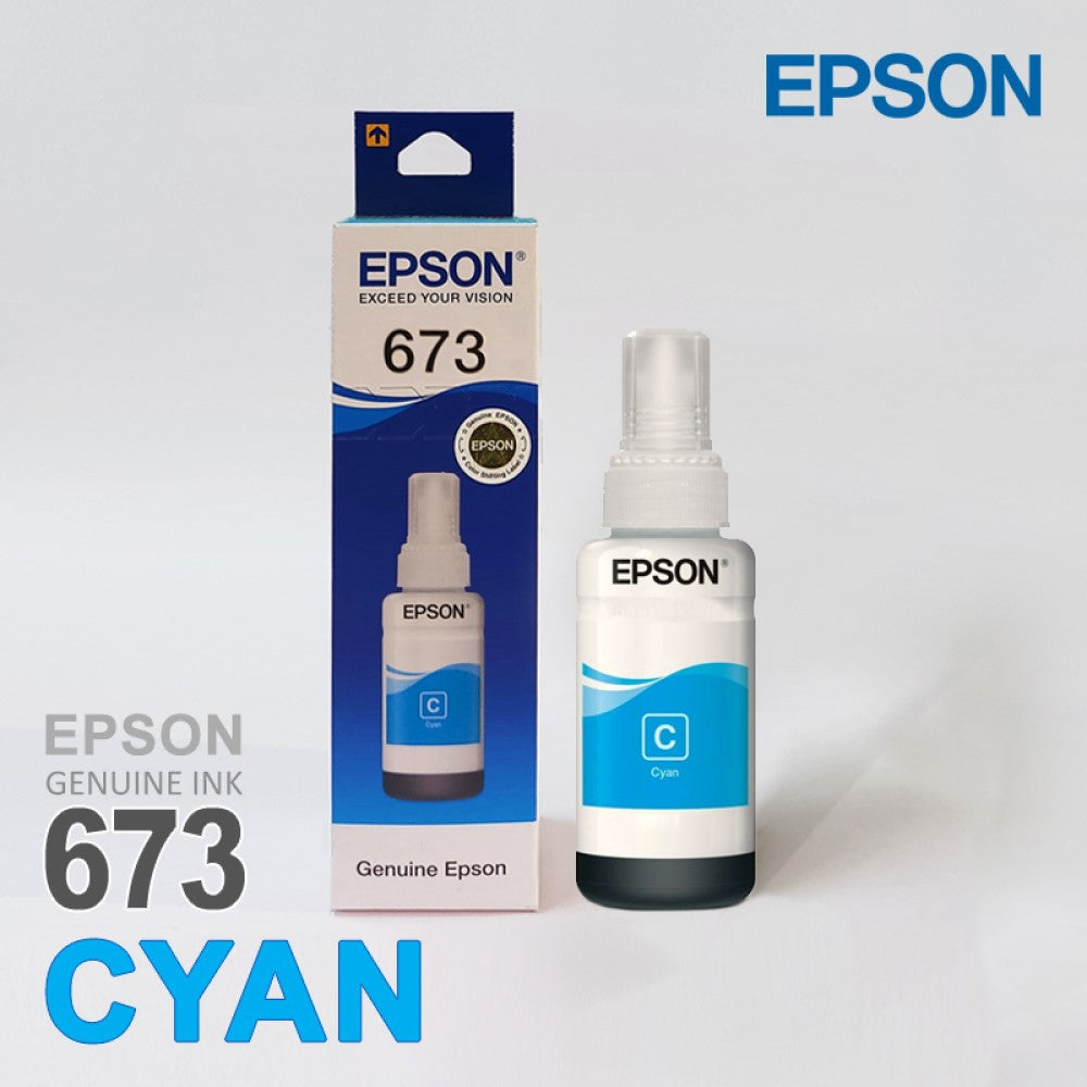 Epson T6732 / 673 Cyan Genuine Ink Bottle 70 ml main