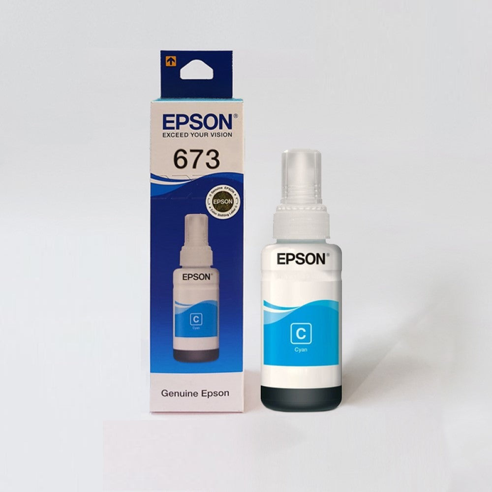 Epson T6732 / 673 Cyan Genuine Ink Bottle 70 ml original