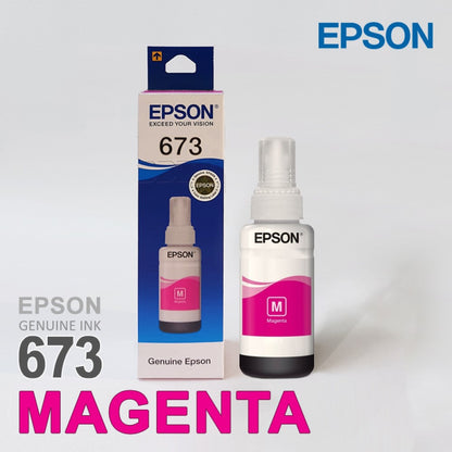 Epson T6733 / 673 Magenta Genuine Ink Bottle 70 ml main