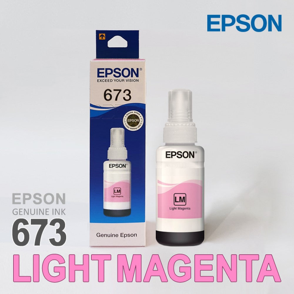 Epson T6736 / 673 Light Magenta Genuine Ink Bottle 70 ml main