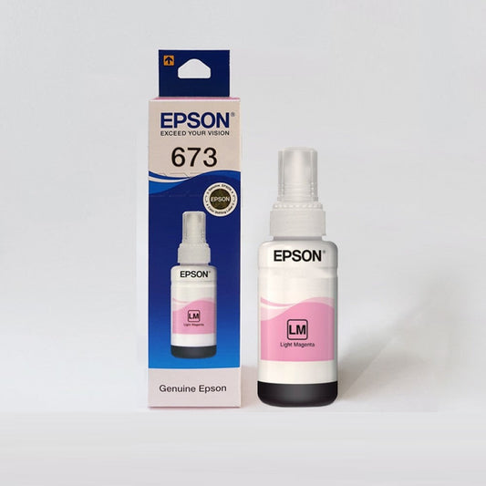 Epson T6736 / 673 Light Magenta Genuine Ink Bottle 70 ml