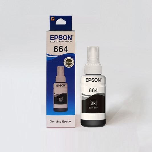 Epson T6641 / 664 Black Genuine Ink Bottle 70 ml original