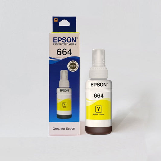 Epson T6643 / 664 Yellow Genuine Ink Bottle 70 ml original