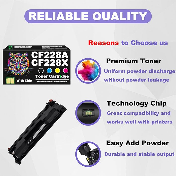 ImageInfo 28A / CF228A Toner Cartridge use for HP laserjet Pro M403 / M403d / M403dn / M403n / M427 / M427dw / M427fdn / M427fdw Printer5