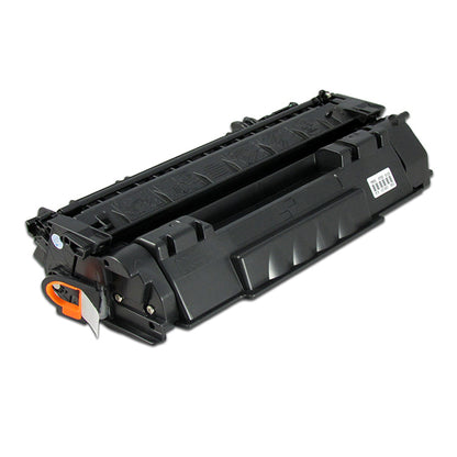 ImageInfo 53A Black Toner Cartridge for HP Q7553A Compatible. SIDE