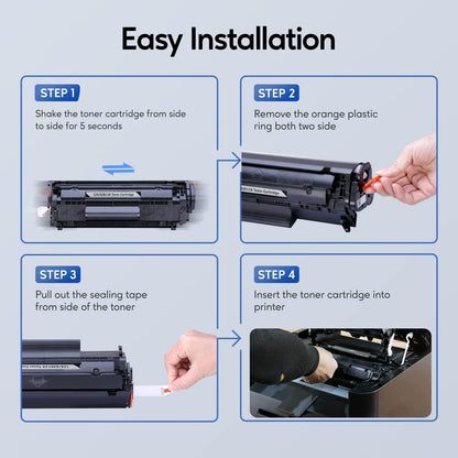 ImageInfo 12A Black Toner Cartridge for HP Q2612A Compatible254441