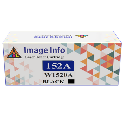 ImageInfo 152A Toner Cartridge for HP 152A / W1520A Toner Cartridge for HP Laserjet PRO 4004 / 4004D / 4004DN / 4004DW / 4104 / 4104DW / 4104FDN / 4104FDW / 4104dw / 4104fdn / 4104fdw / 44004dn / 4404d / 4404dw MFP Printers BOX