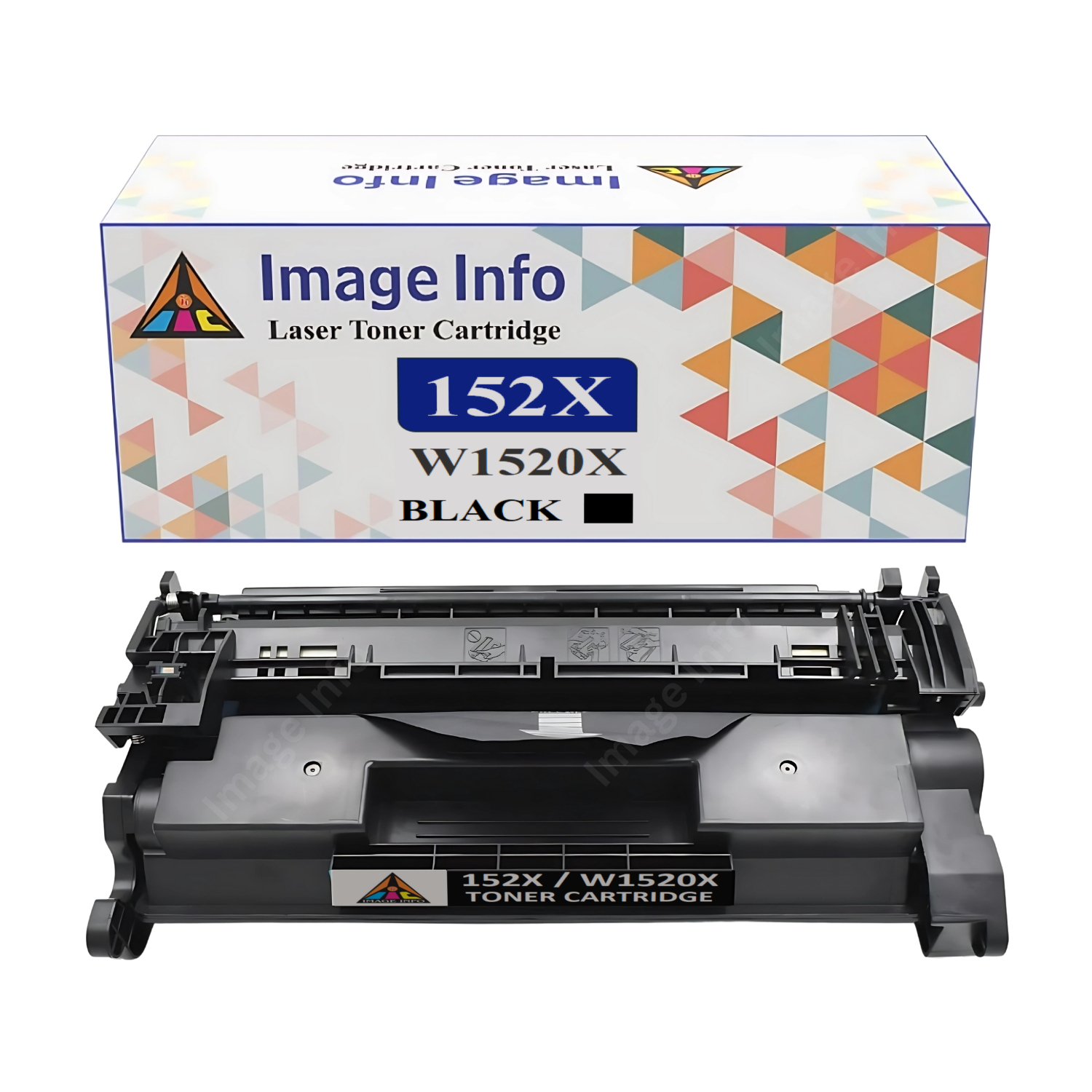 ImageInfo 152X Toner Cartridge for with Chip HP 152X / W1520X Toner Cartridge for HP Laserjet PRO 4004 / 4004D / 4004DN / 4004DW / 4104 / 4104DW / 4104FDN / 4104FDW / 4104dw / 4104fdn / 4104fdw MFP Printers