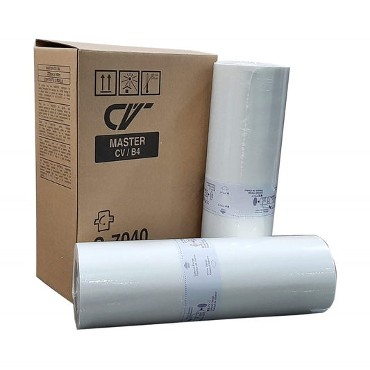 ImageInfo S-7040 Master Roll B4 Size For Riso CV3230 / CV3030 / CV3130 / CV1200 Digital Duplicator - Twin Pack