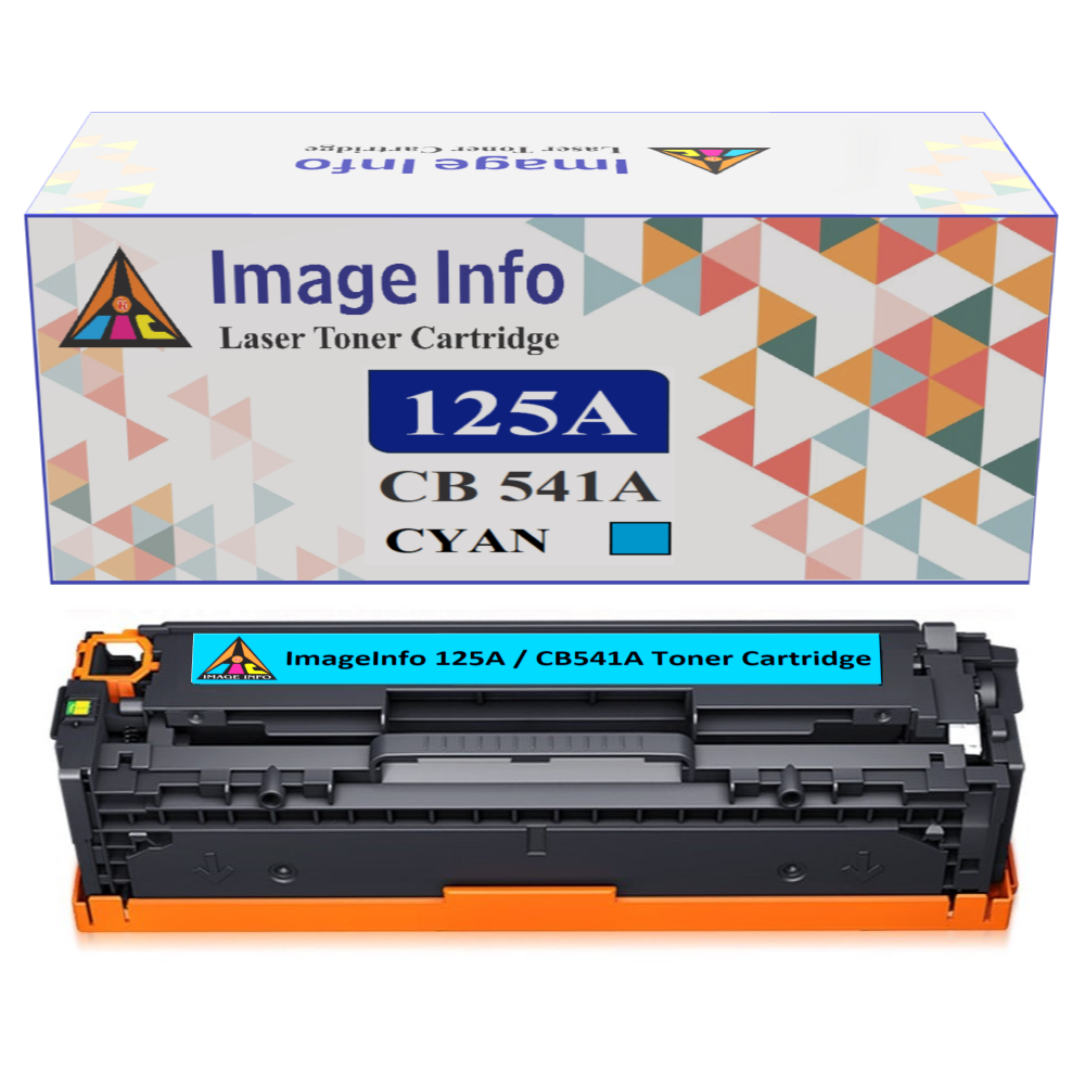 ImageInfo 541A Cyan Toner Cartridge for HP 125A / CB541A Compatible