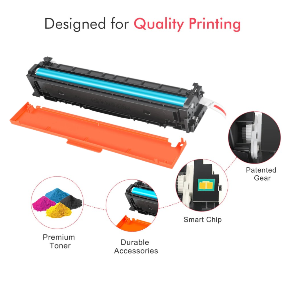 ImageInfo 541A Cyan Toner Cartridge for HP 125A / CB541A Compatible 2