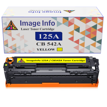 ImageInfo 542A Yellow Toner Cartridge for HP 125A / CB542A Compatible